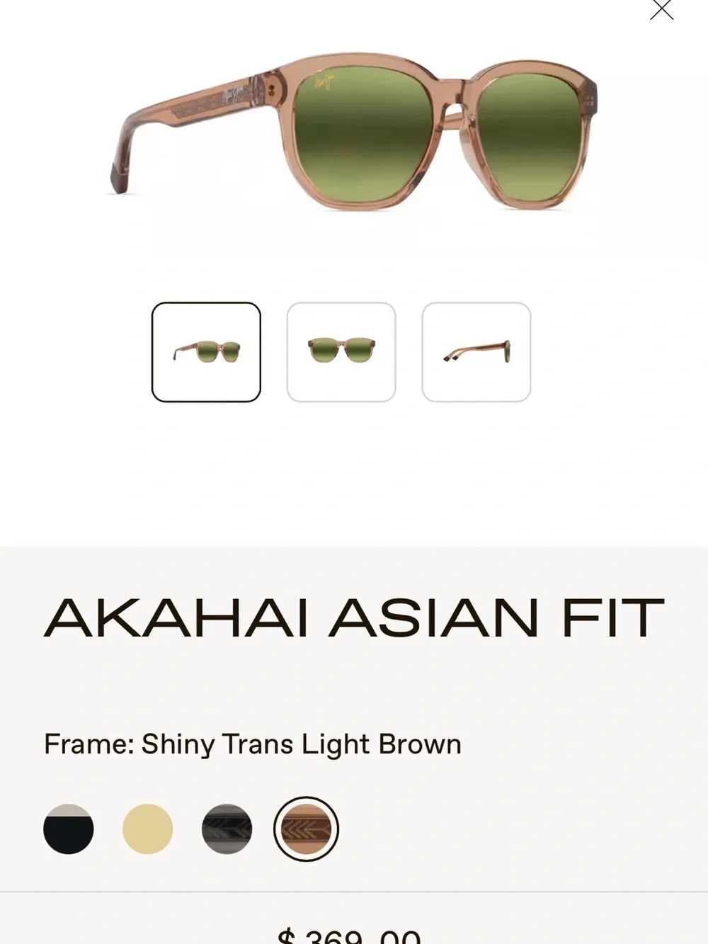 Maui Jim Custom Akahai ✨ Like brand new. Unisex